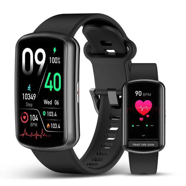 Main image of Smart Watch Fitness Trackers for Men Women, 24/7 Health Activity Monitor | 1.47 HD Curved Screen, 24/7 Heart Rate/SpO2/ Blood Pressure Monitor, Sleep Tracker, 110+ Sports Modes, IP67 for Android iOS