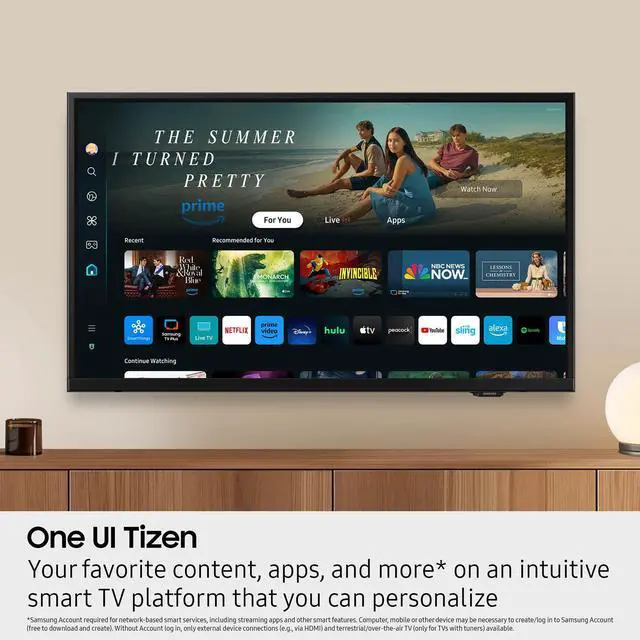 Alt view image 7 of 7 - 32-Inch Class HD H5000F Smart TV (2025 Model) HDR, Object Tracking Sound Lite, Knox Security, One UI Tizen