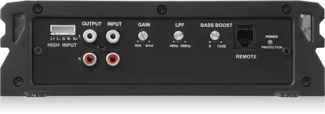 Alt view image 6 of 7 - BPKG212v2 1200W Dual 12" Car Subwoofer with Ported Enclosure, Monoblock Amplifier, Wiring Kit and Remote Bass Knob