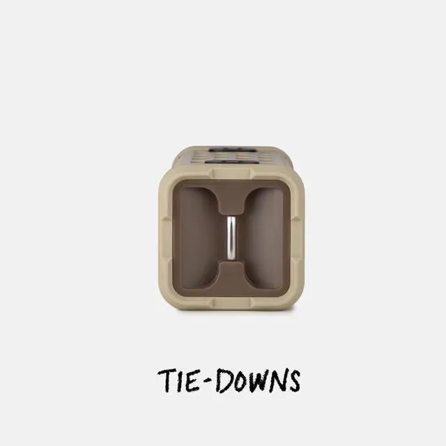 Alt view image 6 of 7 - Ranger, Ultra-Portable Bluetooth Speaker, Waterproof, Tan | Built For The Outdoors, Plays to 105dB, IP-67, 12hr+ Battery Life, Magnetic Mounts, Unlimited Pairing for Full Stereo, 2.4lbs