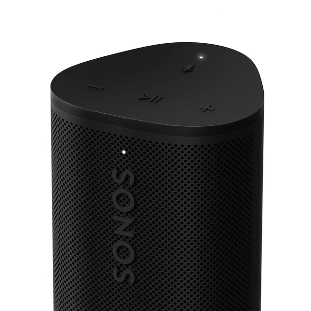 Alt view image 3 of 7 - Roam 2 - Black - Portable Waterproof Bluetooth Speaker 10-Hr Battery IP67 Waterproof WiFi & AirPlay 2 Works with System