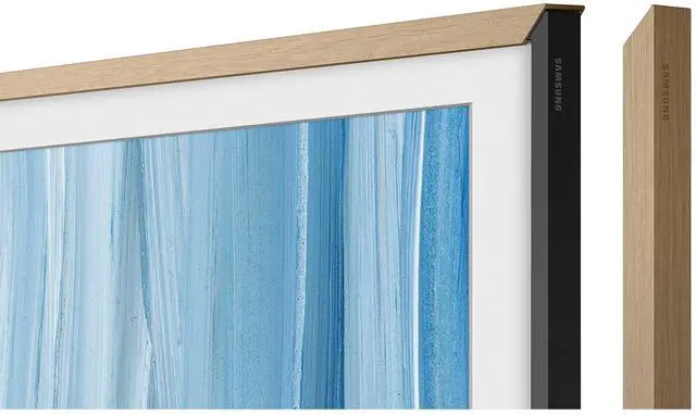 Main image of 65-Inch The Frame Customizable Bezel, Modern Teak, 2026 Model | Magnetic TV Frame, Easy install, Art-like look, Compatible with 65 The Frame and The Frame Pro (2026 Models), VG-SCFH65TKBZA