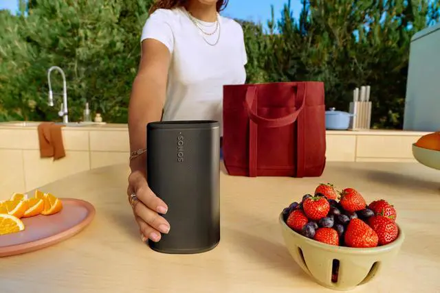 Alt view image 5 of 7 - Play Portable Bluetooth Speaker - Black