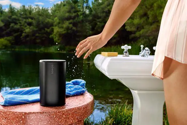 Alt view image 7 of 7 - Play Portable Bluetooth Speaker - Black