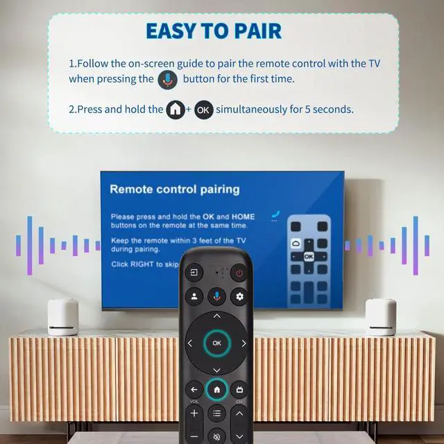 Alt view image 4 of 7 - Voice Remote Replacement for TCL Android Smart TVs,RC813 with Google Voice Function
