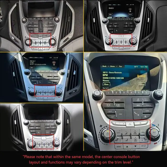 Alt view image 7 of 7 - Android 12 Car Stereo, 10.1-inch HD Touchscreen, WiFi GPS Navigation Radio Player with Backup Camera for Chevrolet Equinox, GMC Terrain 2012-2017 (2+32G with Lock)
