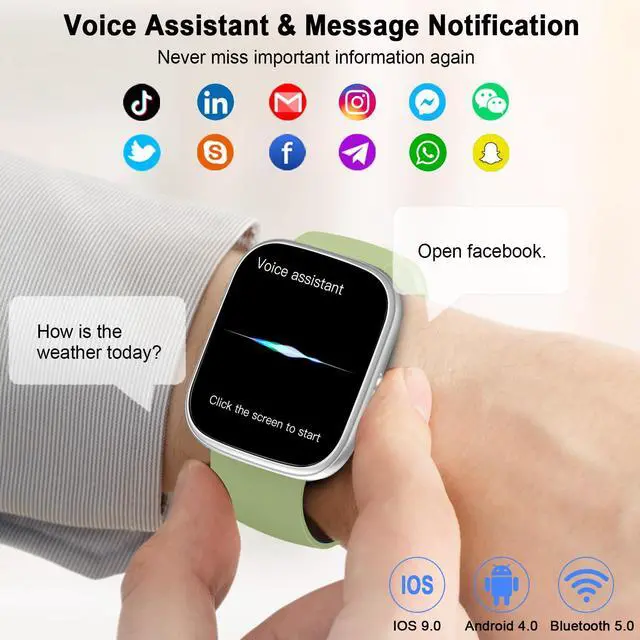 Alt view image 3 of 7 - Smart Watch for Men Women(Answer/Make Call), 2026 New1.91"HD Smartwatch with Heart Rate/Sleep Monitor/Pedometer/Calories Fitness Watch 110+ Sport Modes IP68 Waterproof Activity Tracker for Android iOS