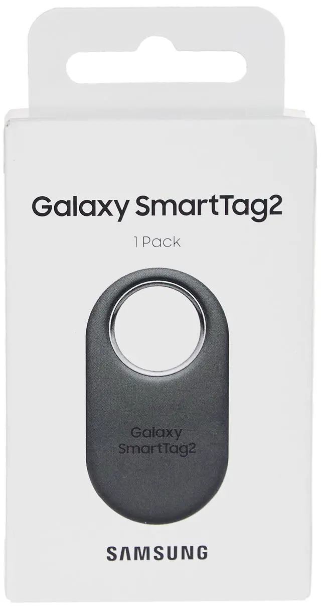 Alt view image 2 of 4 - SmartTag2 (2023) Bluetooth + UWB, IP67 Water and Dust Resistant, Findable via App, 1.5 Year Battery Life - Black (International Version)