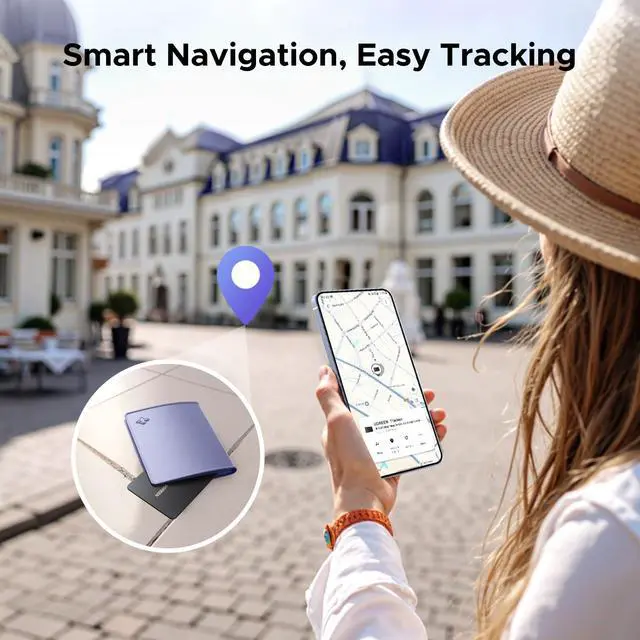 Alt view image 3 of 7 - FineTrack Slim S (Samsung Only) Wallet Tracker Card, 1-Year Rechargeable Bluetooth Tracker Card Finder Work with Samsung SmartThings APP for Galaxy S25/S24/S23 Ultra -1.7mm & IP68 Waterproof