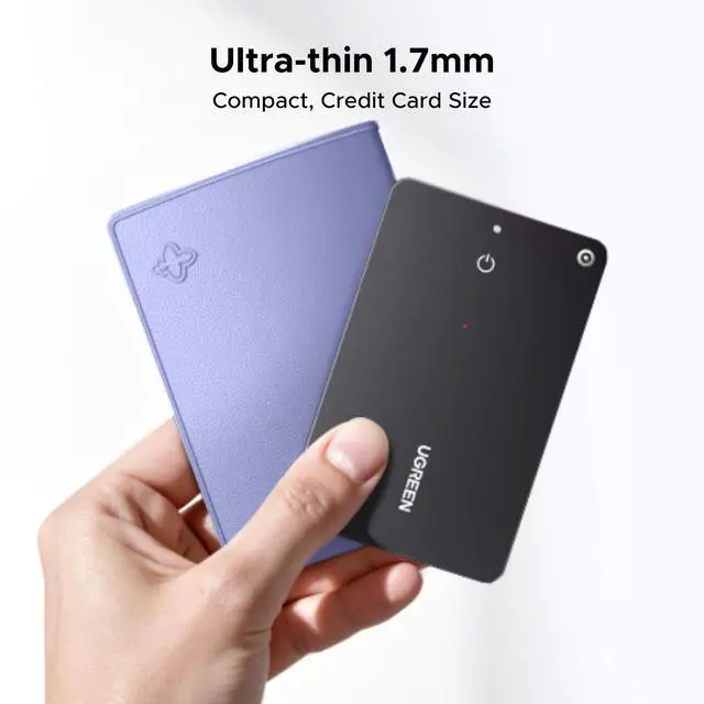 Alt view image 7 of 7 - FineTrack Slim S (Samsung Only) Wallet Tracker Card, 1-Year Rechargeable Bluetooth Tracker Card Finder Work with Samsung SmartThings APP for Galaxy S25/S24/S23 Ultra -1.7mm & IP68 Waterproof