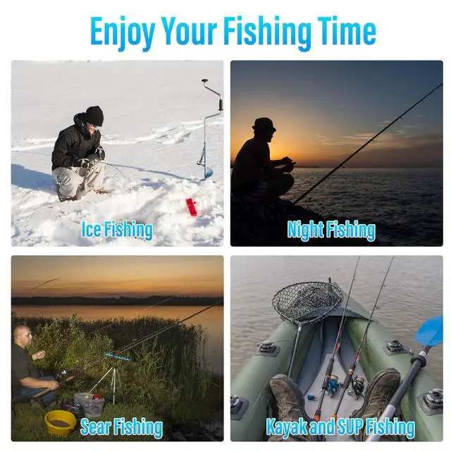 Alt view image 7 of 7 - Underwater Fishing Camera 1080P HD 4.3" IPS Screen 50ft Cable | 6000mAh Battery, USB-C Charging, IR Night Vision, 220° Wide Angle, 66lb Cable, CE/FCC/RoHS, for Lake Boat Kayak Ice Fishing
