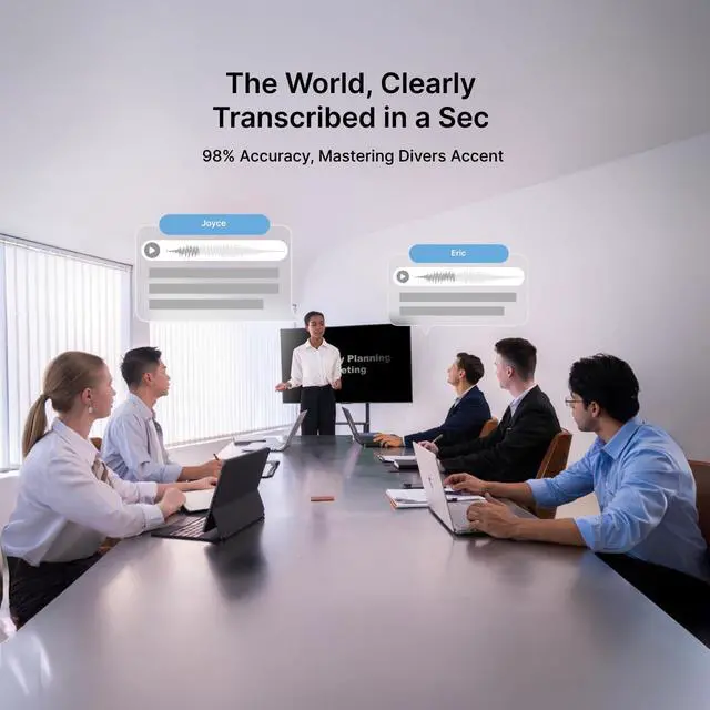Alt view image 6 of 7 - Note Pro AI Voice Recorder, AI Meeting Recorder and Note Taker | Digital Voice Recorder, App Control Digital Video Recorder, Support 113 Languages & Ultra-Slim for Meetings, Calls, Lectures
