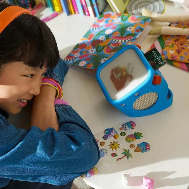Alt view image 5 of 7 - Player (3rd Gen.) - Kids Audio Player, Screen-Free, Ages 3-12 | Mp3 player for kids | storytelling device | ok to wake clock | sleep sounds | alarm | nightlight | thermometer | screen free