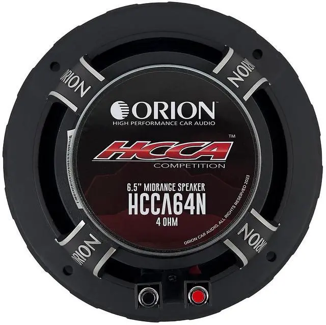 Alt view image 6 of 7 - HCCA64N HCCA Series 6.5 Ultra Efficient Neodymium Midrange Loudspeaker, 1400W Max Power, 350W RMS, 4 Ohm, 1.5 Voice Coil - High Output Pro Car Audio Stereo, Premium Quality Speaker (Pair)