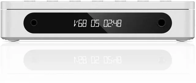 Alt view image 3 of 7 - DM13 Multifunctional Portable Stereo CD Player with Long-Lasting Battery, Supports USB Ripping, Optical/coaxial/3.5mm/4.4mm outputs (Skylight Bluetooth)