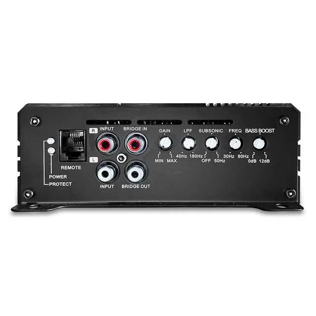 Alt view image 4 of 6 - CT-1500.1D Compact Class D Car Audio Monoblock Amplifier, 1500 Watts RMS