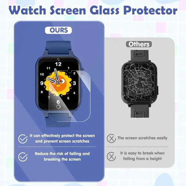Alt view image 6 of 7 - Smart Watch for Kids, 26 Puzzle Games HD Touch Screen Camera Alarm Clock | Ideal gift toy for boys girls ages 4-12, Touch Screen, HD camera, alarm clock