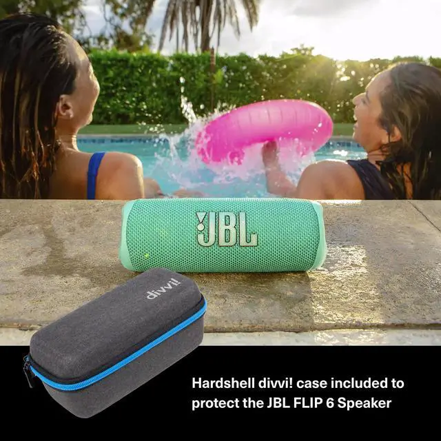 Alt view image 2 of 7 - Flip 6 (Blue) + Bundle with divvi! Protective Hardshell Case