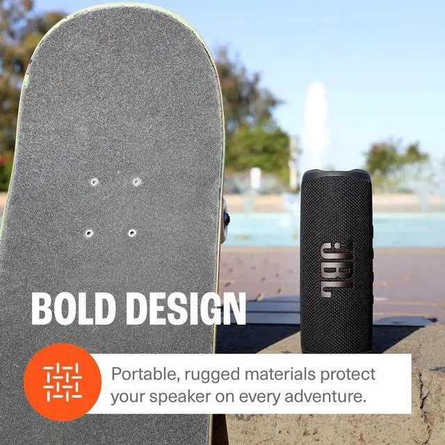 Alt view image 6 of 7 - Flip 6 (Blue) + Bundle with divvi! Protective Hardshell Case