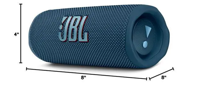 Alt view image 7 of 7 - Flip 6 (Blue) + Bundle with divvi! Protective Hardshell Case