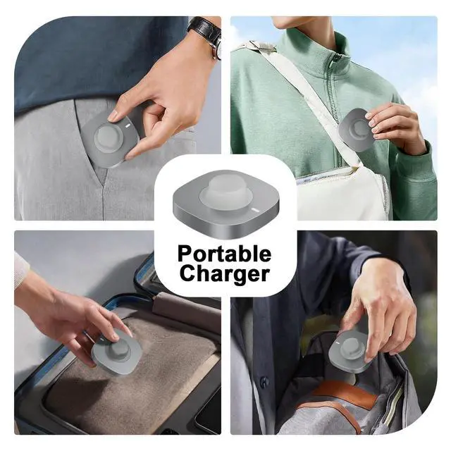 Alt view image 7 of 7 - Charger Compatible with Aura-Ring Gen 3-Size 9 | Fast Safe Charging Dock with USB-C Cable for Smart Ring Accessories(Not Compatible with Aura-Ring Gen 5/4)