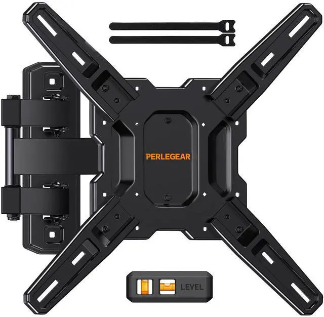 Main image of Full Motion TV Wall Mount for 2665 inch TVs up to 82 lbs | Max VESA 400x400mm, Heavy-duty Wall Mount TV Bracket with Articulating Arms, Tool-Free Tilt, Swivel, Extension, PGMF3