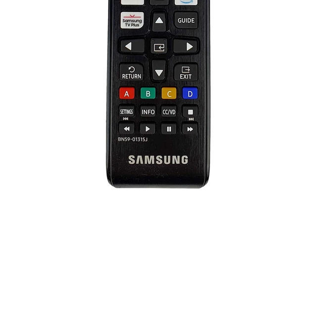 Alt view image 3 of 4 - OEM Remote Control with Netflix Hotkey - Black (BN59-01315J)