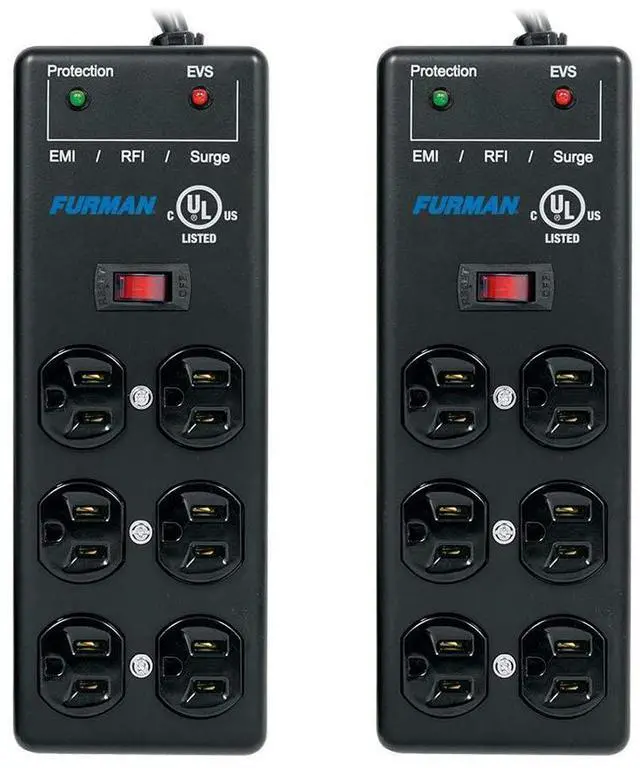 Main image of SS-6B-PRO 15' 6-Outlet Surge Protector (2-Pack) Bundle