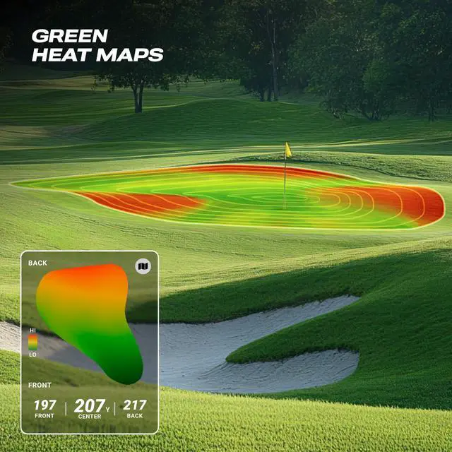 Alt view image 4 of 7 - Player Pro GPS Speaker, New 2026 Release, AI Powered Golf Speaker, 42,000+ Courses, Visual, Audible & Hazard Distances,10+ Hour Battery, Magnetic Mount, IP67 Waterproof