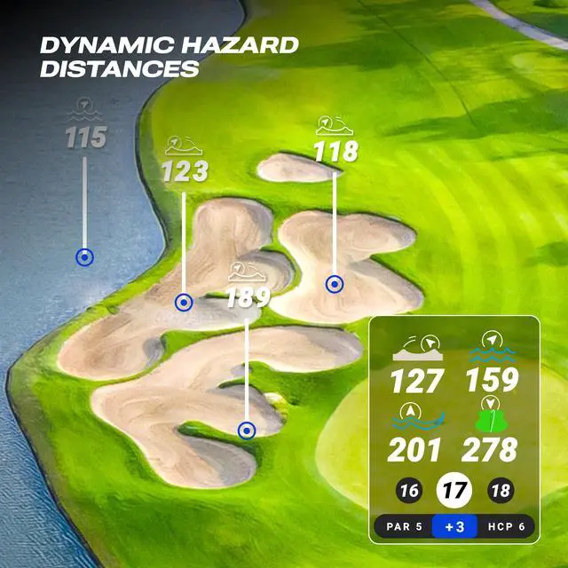 Alt view image 7 of 7 - Player Pro GPS Speaker, New 2026 Release, AI Powered Golf Speaker, 42,000+ Courses, Visual, Audible & Hazard Distances,10+ Hour Battery, Magnetic Mount, IP67 Waterproof