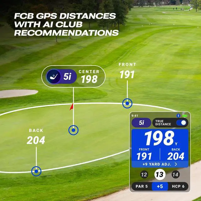 Alt view image 5 of 7 - Player Pro GPS Speaker, New 2026 Release, AI Powered Golf Speaker, 42,000+ Courses, Visual, Audible & Hazard Distances,10+ Hour Battery, Magnetic Mount, IP67 Waterproof