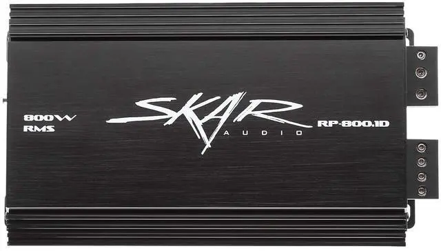 Main image of RP-800.1D Monoblock Class D MOSFET Amplifier with Remote Subwoofer Level Control, 800W