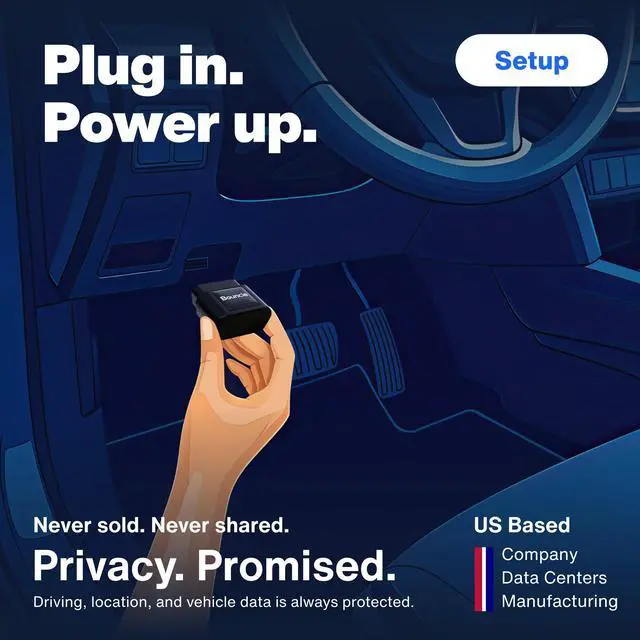 Alt view image 4 of 7 - GPS Tracker for Vehicles with Real-Time Location | Route History, Speed Monitoring, Driving Insights, Geo-Fence, & Accident Notifications. No Contracts. Cancel Anytime
