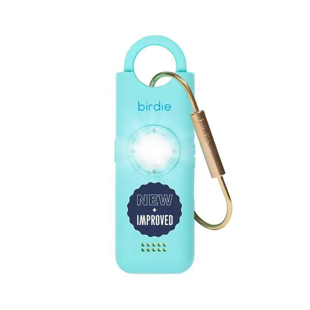 Main image of Shes Birdie 3.0 New Version The Original Personal Safety Alarm for Women by WomenLoud Siren, Flash Light and Rechargeable Battery in a Variety of Colors (Aqua Blue)