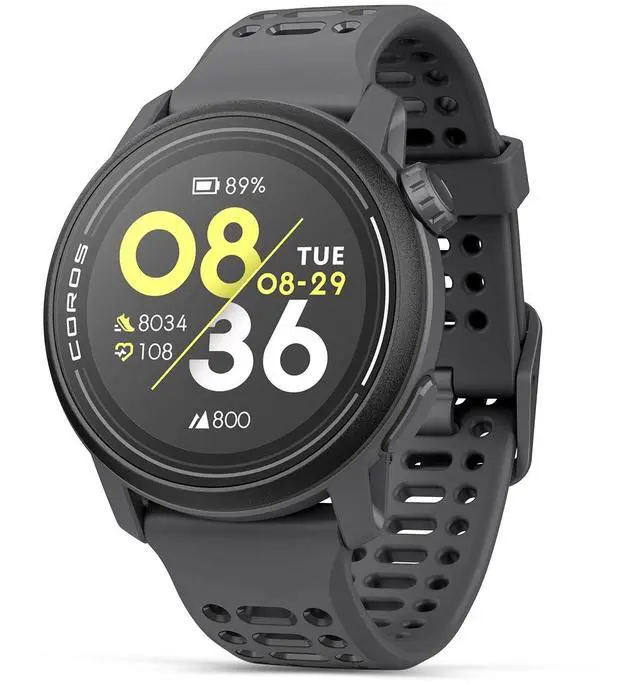 Main image of PACE 3 GPS Sport Watch, Lightweight Running Watch- Black Silicone | 17-Day Battery Life,Accurate GPS, Heart Rate Monitor, Navigation, Sleep Tracking, Training Plan, Run, Bike, and Ski