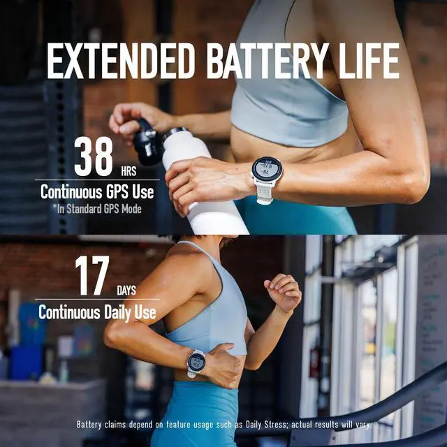 Alt view image 3 of 7 - PACE 3 GPS Sport Watch, Lightweight Running Watch- Black Silicone | 17-Day Battery Life,Accurate GPS, Heart Rate Monitor, Navigation, Sleep Tracking, Training Plan, Run, Bike, and Ski