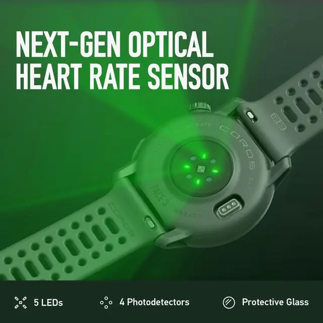 Alt view image 4 of 7 - PACE 3 GPS Sport Watch, Lightweight Running Watch- Black Silicone | 17-Day Battery Life,Accurate GPS, Heart Rate Monitor, Navigation, Sleep Tracking, Training Plan, Run, Bike, and Ski