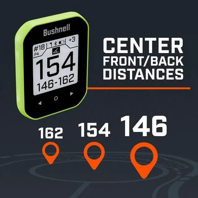 Alt view image 2 of 7 - Golf Phantom 3 Slope GPS, Red/Blue | Handheld, Touchscreen, Slope-Adjusted Distances, 38,000+ Courses & Magnetic Cart Mount