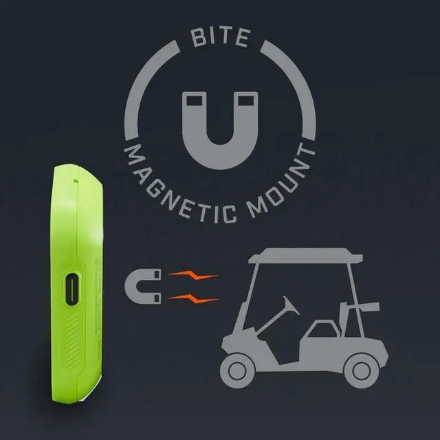 Alt view image 3 of 7 - Golf Phantom 3 Slope GPS, Red/Blue | Handheld, Touchscreen, Slope-Adjusted Distances, 38,000+ Courses & Magnetic Cart Mount