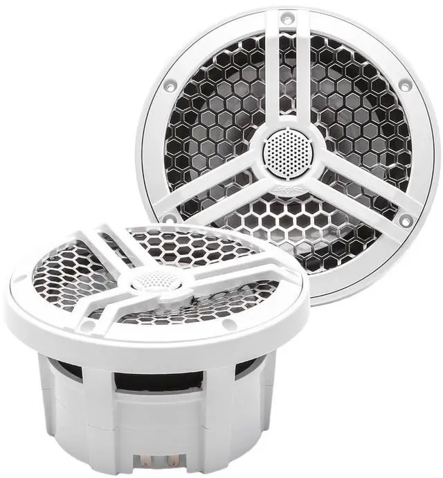 Main image of SK65M 6.5" 2-Way Marine Full Range 320 Watt Coaxial Speakers, Pair (White)
