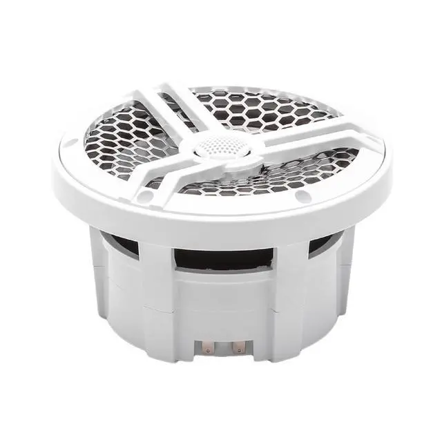 Alt view image 3 of 6 - SK65M 6.5" 2-Way Marine Full Range 320 Watt Coaxial Speakers, Pair (White)