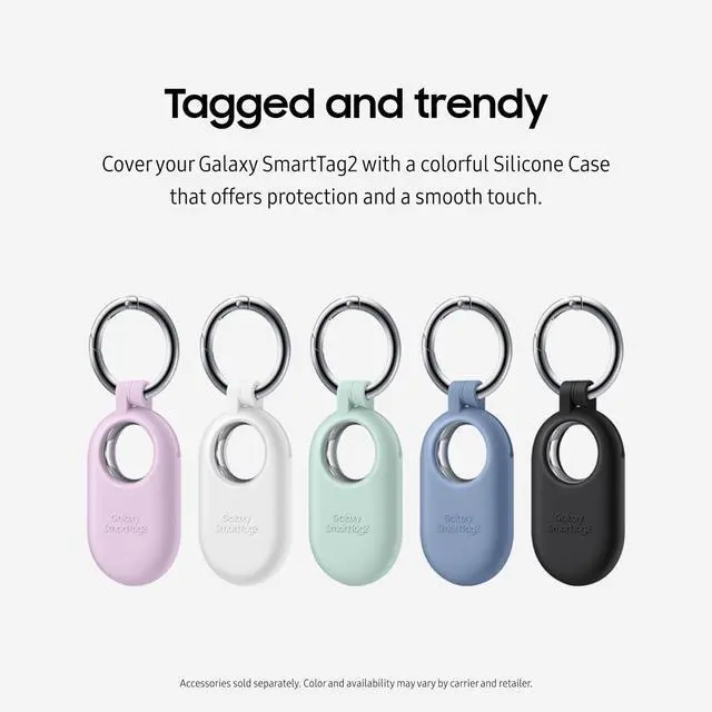 Alt view image 4 of 7 - Galaxy SmartTag2, Bluetooth Tracker, Smart Tag GPS Locator Tracking Device, Item Finder for Keys, Wallet, Luggage, Pets, Use w/ Phones and Tablets Android 11 or Later, 2023, 1 Pack, Black