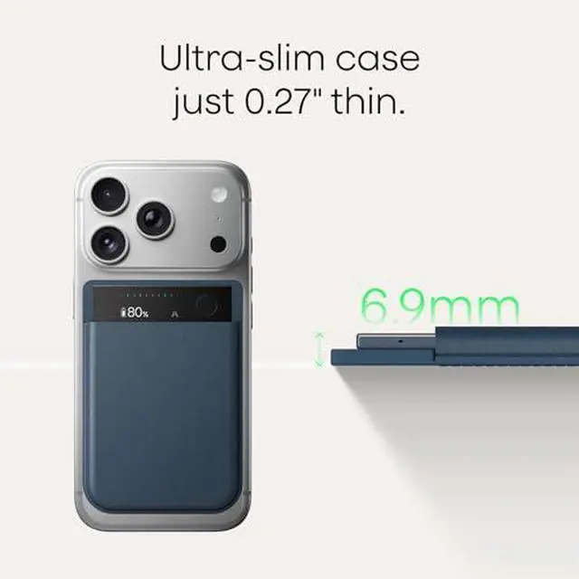 Alt view image 5 of 7 - Note Pro AI Voice Recorder + Extra Magnetic Case Bundle, App Control, AI Transcription & Summaries, Ultra-Slim Recorder with InstantView Display