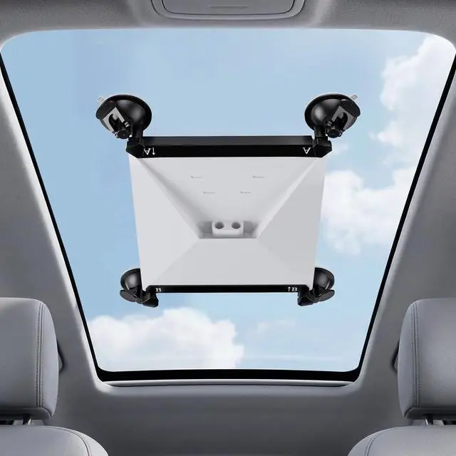 Main image of Starlink Mini Mount Starlink Mini Car Mount Suction Cup Holder for Sunroof & Window, Strong Vacuum Base, Starlink Mini Accessories for RV, Boat, Truck (Black)