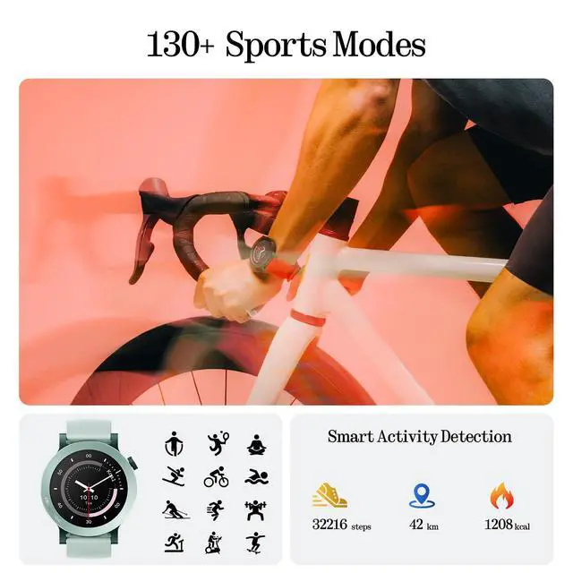 Alt view image 4 of 7 - Watch 3 Pro Smart Watch for Men Women, Bluetooth Call AI Energy Score, 1.43 Heart Rate Tracking, Sleep Monitor, GPS & 130 Sport Modes, Fitness Tracker for Android iOS, IP68 Dark Grey