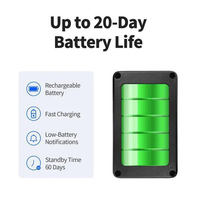 Alt view image 4 of 7 - GPS Tracker for Vehicles, No Monthly Fee, No Subscription, Real-Time Location, Long Battery Life, Hidden Magnetic Tracking Device for Cars, Trip History, GeoFence, Driving Alerts, Global Coverage