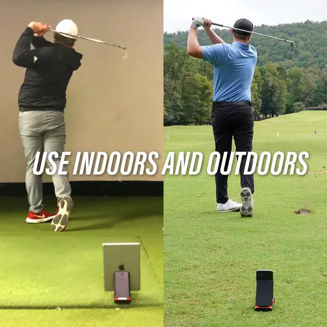 Alt view image 6 of 7 - Mobile Launch Monitor Golf Simulator | MLM iPhone & iPad Only | Indoor & Outdoor Swing Analyzer & Tracker | GPS Satellite View | Ball Speed, Club Speed & Launch Angle Data
