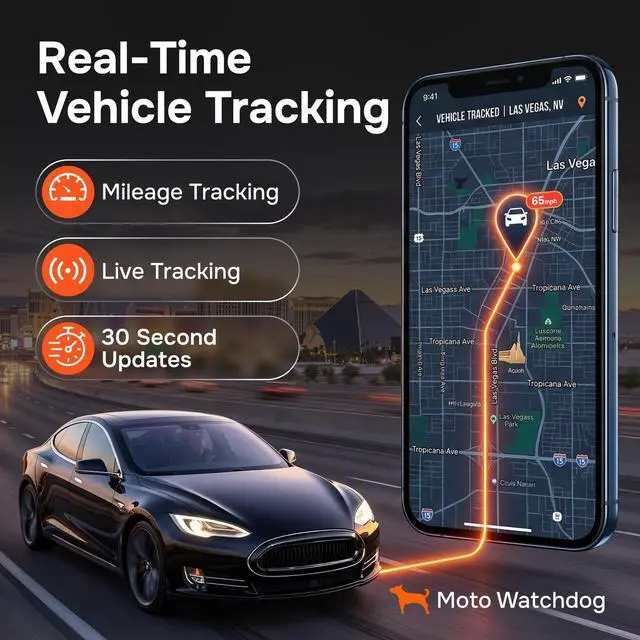 Alt view image 4 of 7 - GPS Tracker for Vehicles, No Subscription, No Monthly Fee | Real-Time Location, Mileage Tracking, Speeding Monitoring, Route History, Geofence, Geofence, OBD, for Fleets & Families