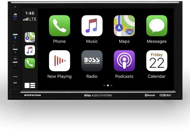 Main image of BVCP9700A CarPlay Android Car Stereo, 7 Inch Touchscreen
