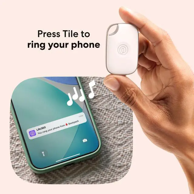 Alt view image 4 of 6 - Tile Pro - Powerful Bluetooth Tracker, Key Finder and Item Locator for Keys, Bags and More. Both iOS and Android Compatible. Phone Finder. 1-Pack (Black)